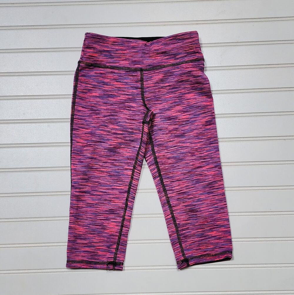 Old Navy Girls Active Capri Leggings Size S (6-7) Pink & Purple